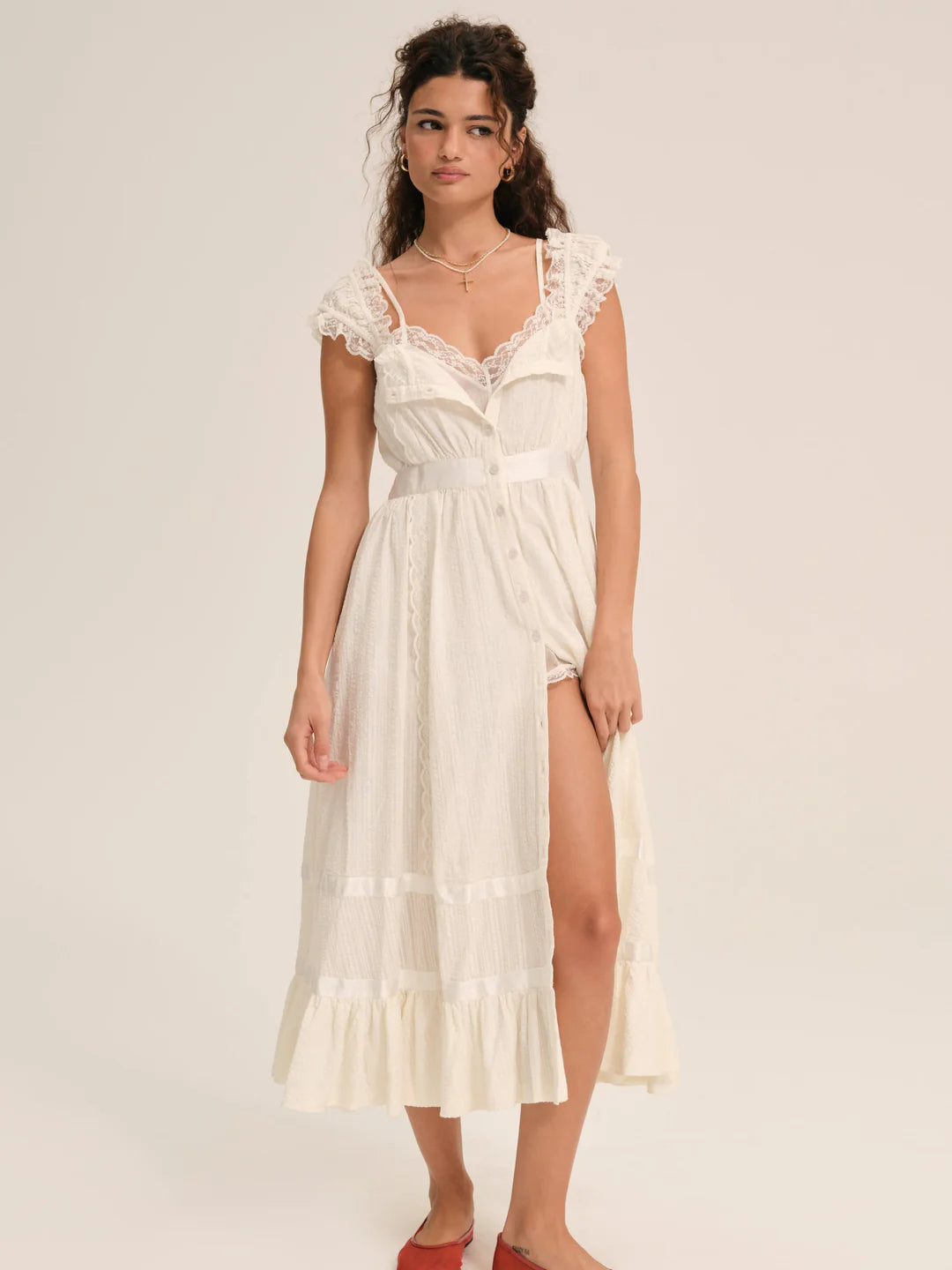 Sweet Summer Midi Dress Island Proper Sweet Summer Midi Dress Island Proper
