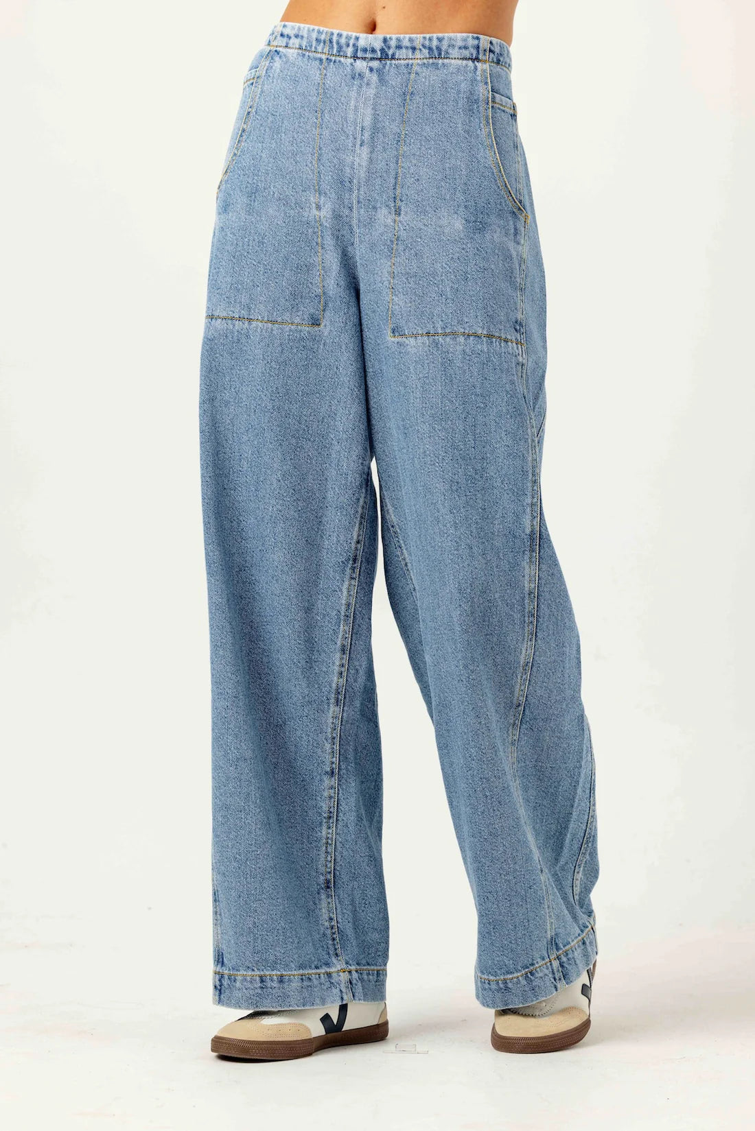 Denim Porter Pant