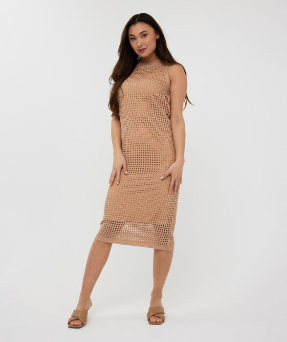 Dress Open Knit Lurex Dress Open Knit Lurex