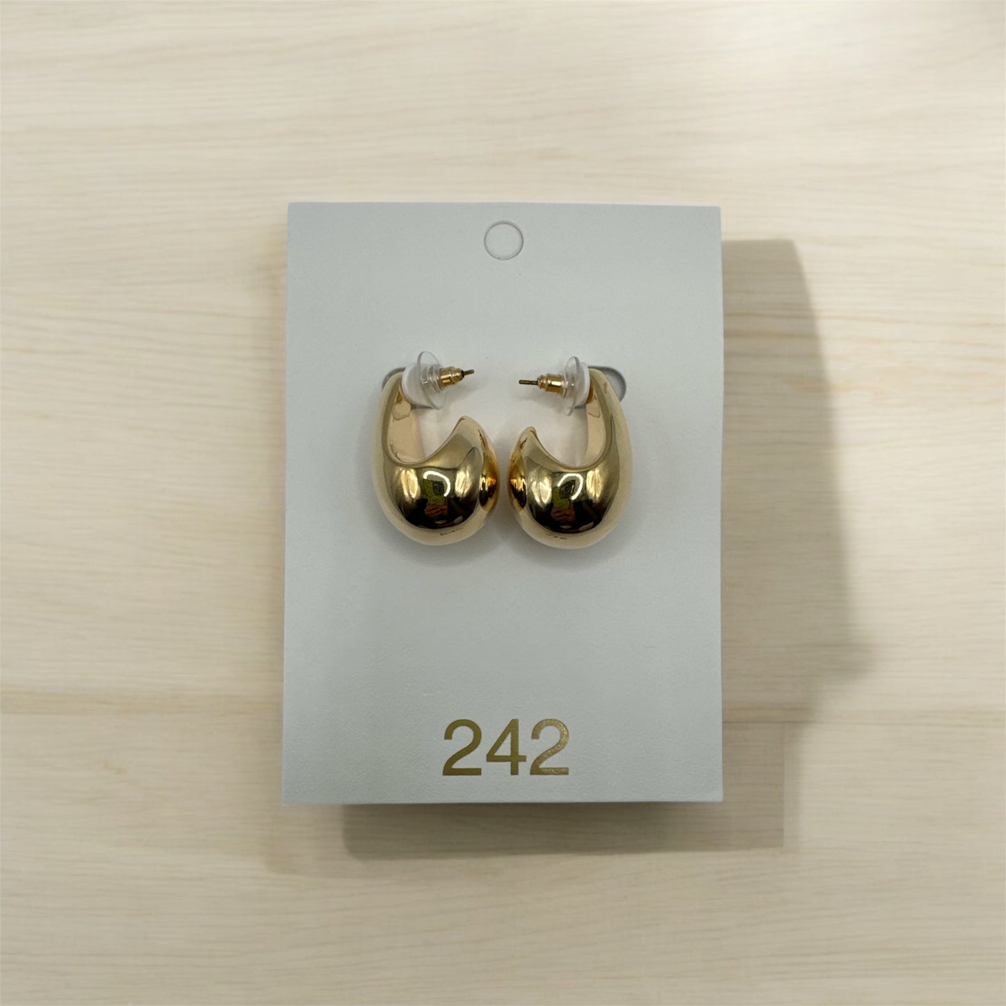 Liquid Earring-Gold