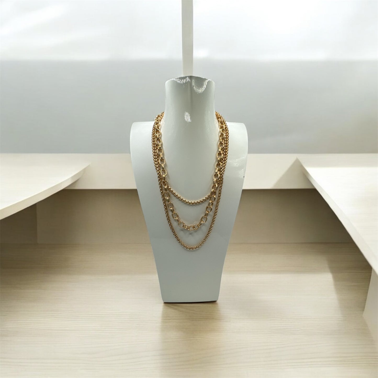 Triple Layer Necklace