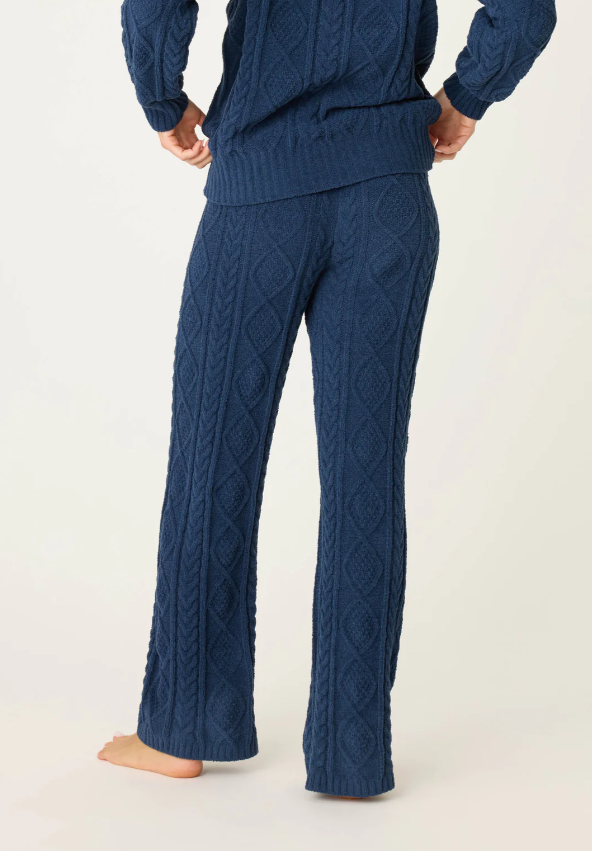 Chenille Cozy Cable Lounge Pants