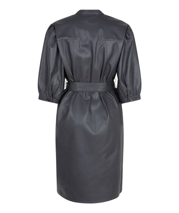 Vegan Leather Dress