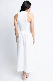 Solid Mock Maxi Dress