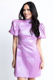 Taffeta Back Dress