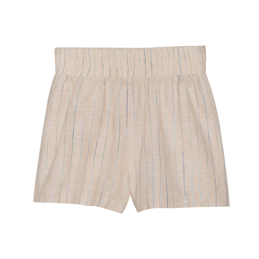 Stripe Linen Fuller Shorts