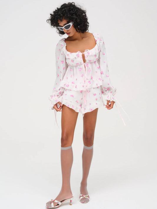 Fiona Floral Short