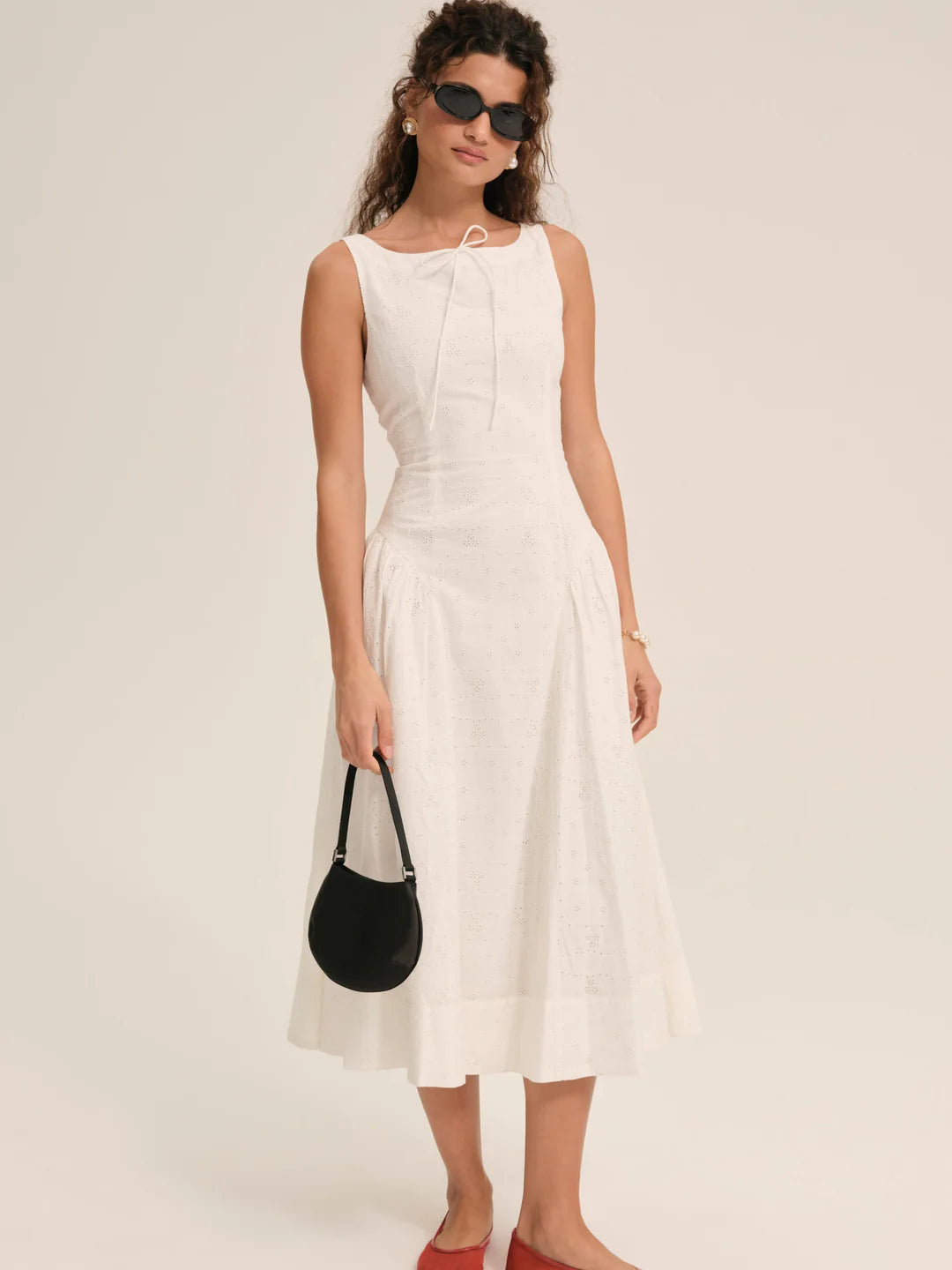 Handkerchief Midi Dress