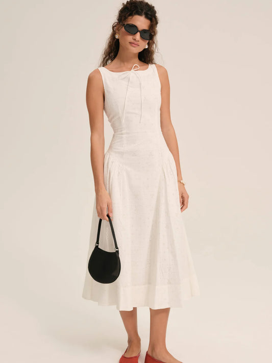 Handkerchief Midi Dress