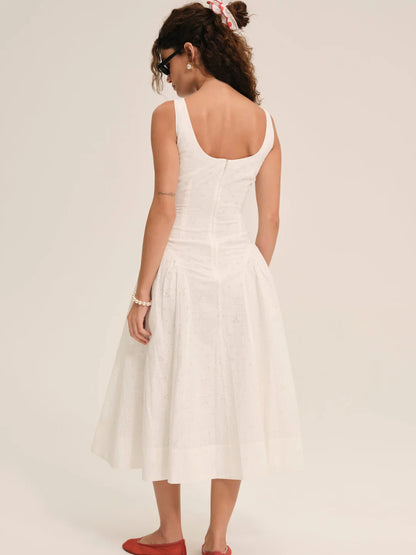 Handkerchief Midi Dress