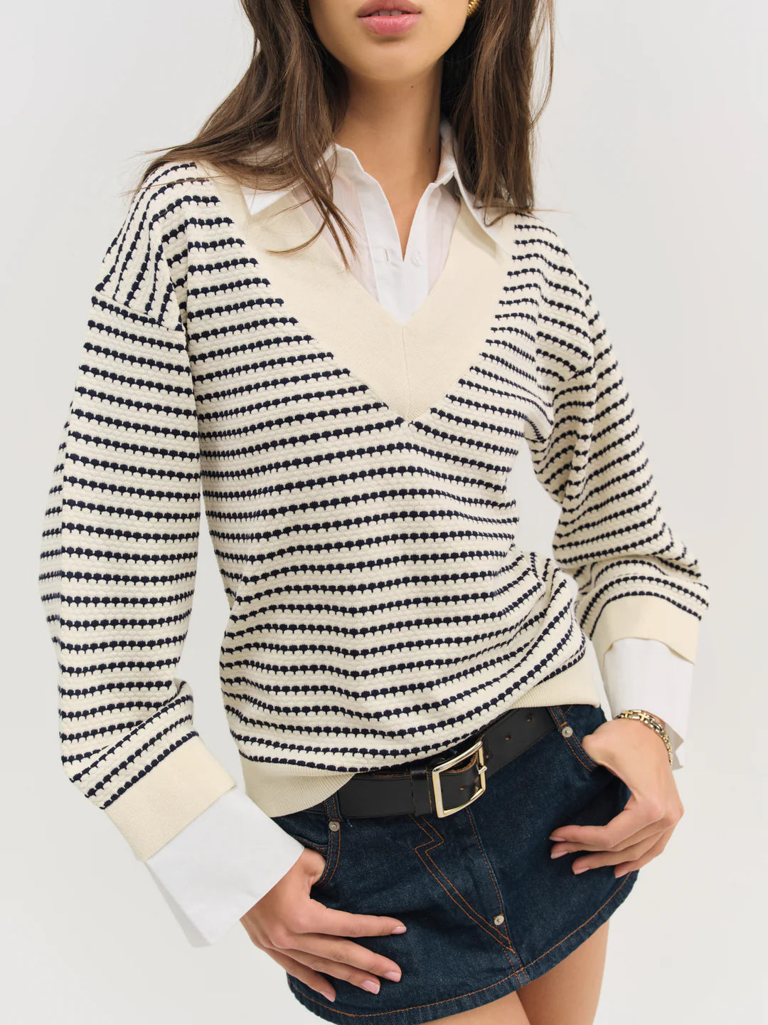 Regatta Stripe Knit Sweater