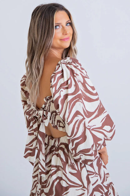 Poplin Smock Maxi Dress