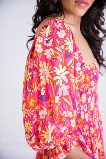 Smock Maxi Dress