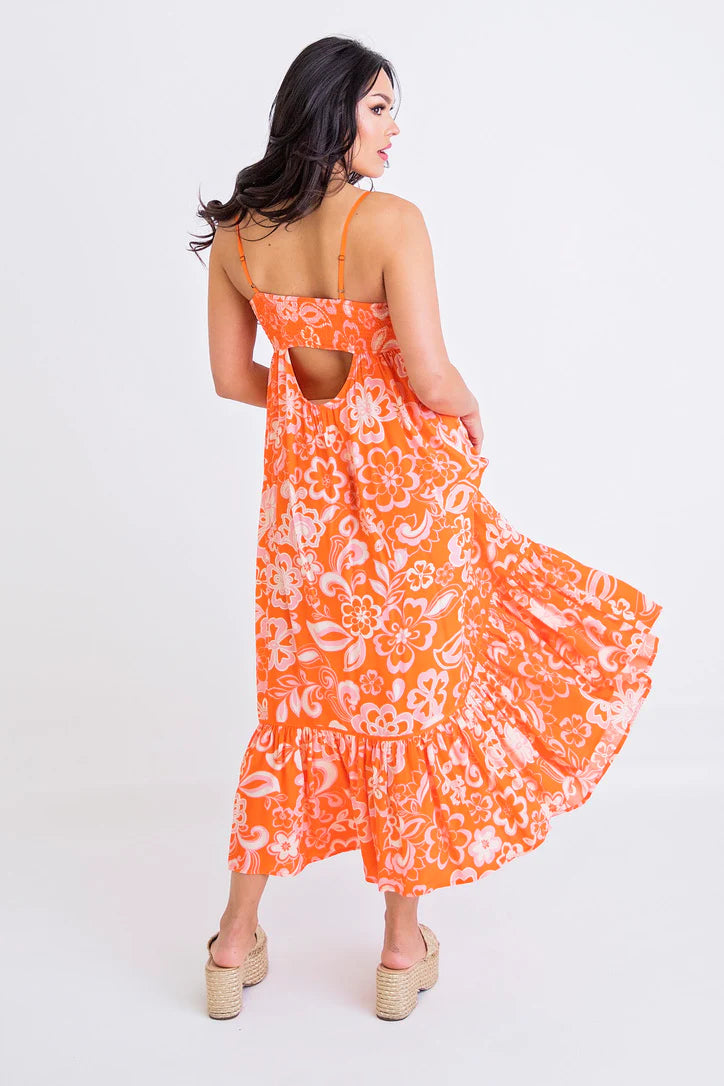 70's Smock Cami Dress