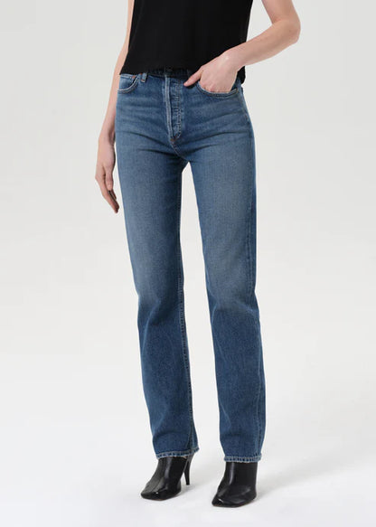 90's Pinch Waist Long - Overcast