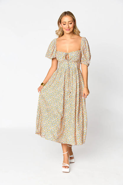 Olsen Magnolia Midi Dress
