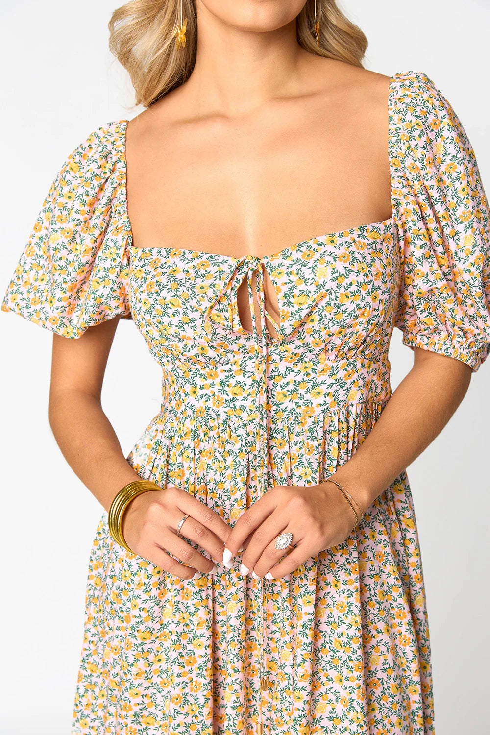 Olsen Magnolia Midi Dress