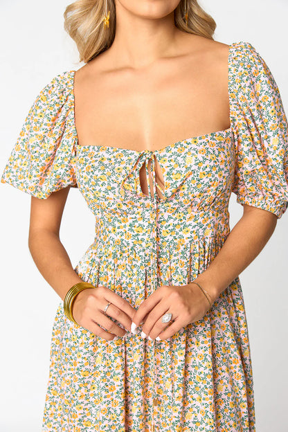Olsen Magnolia Midi Dress