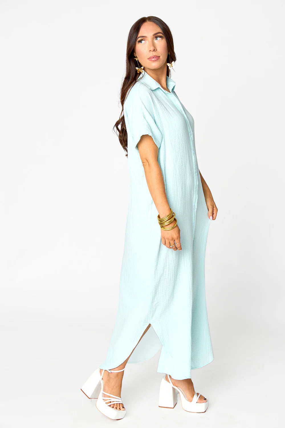 Carmen Cover Up Maxi Dress