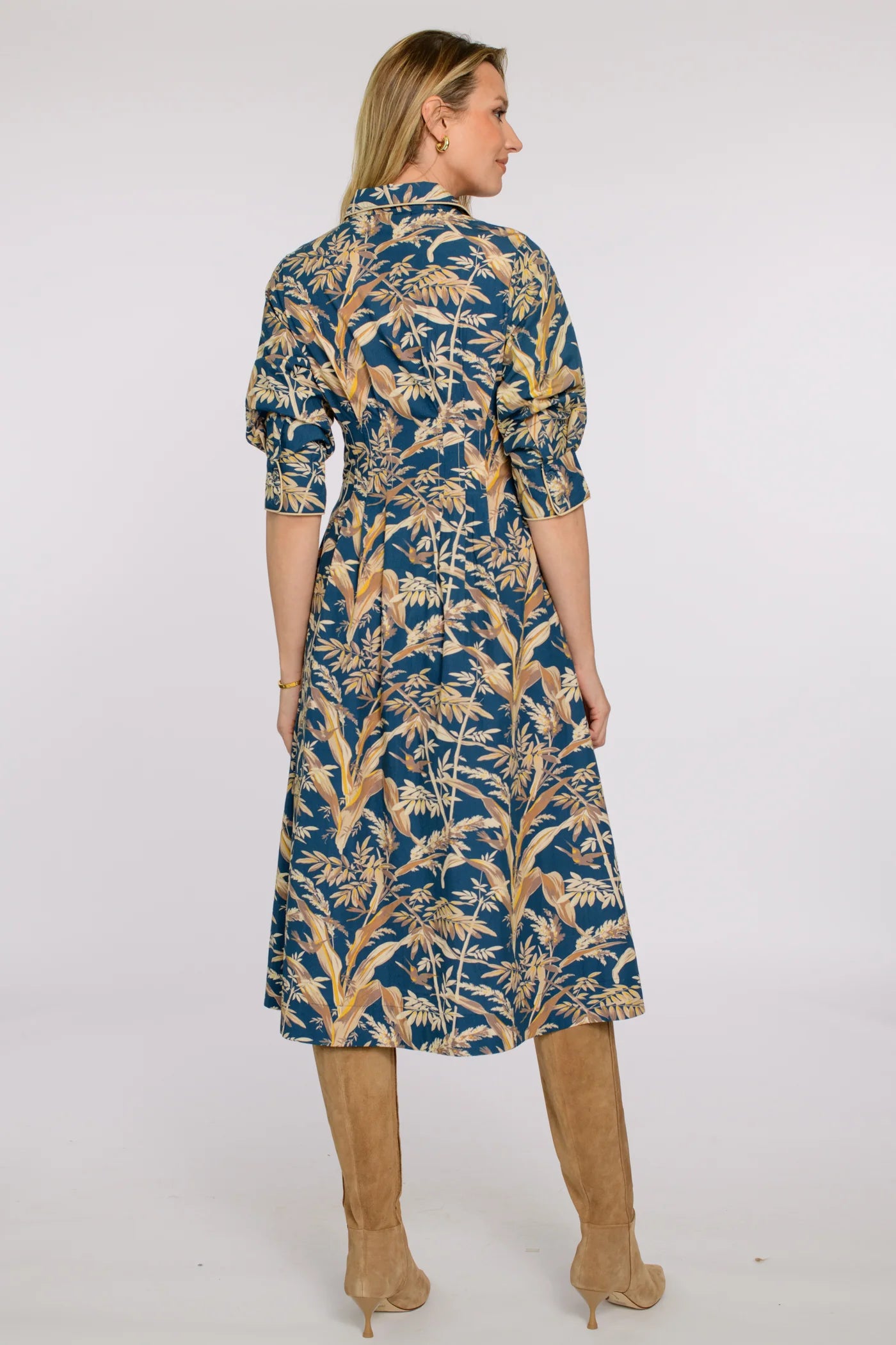 Carter Dress in Foliage