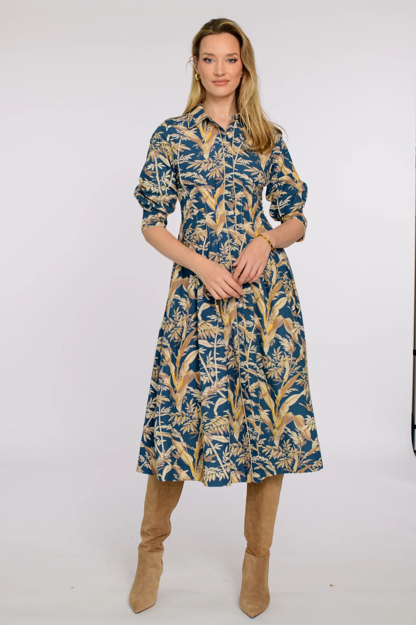 Carter Dress in Foliage