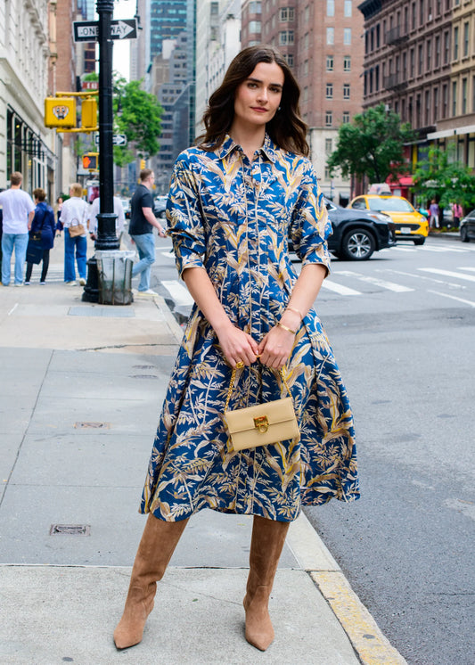 Carter Dress in Foliage