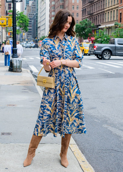 Carter Dress in Foliage