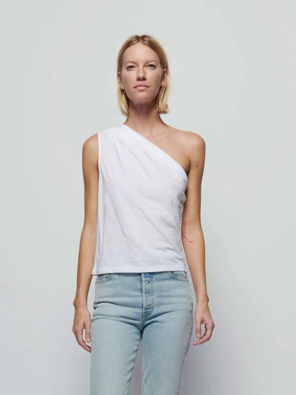 Emberly One Shoulder Pleated