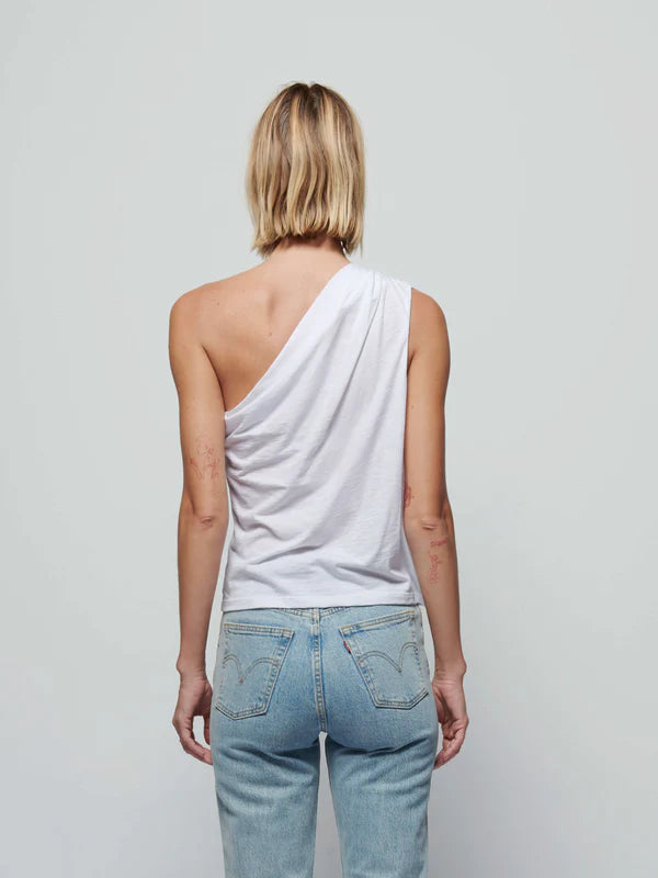 Emberly One Shoulder Pleated
