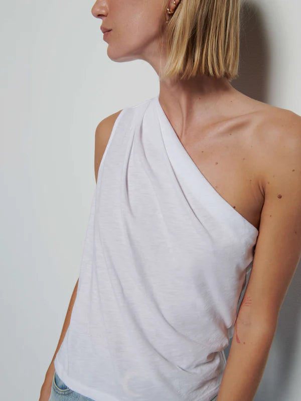 Emberly One Shoulder Pleated