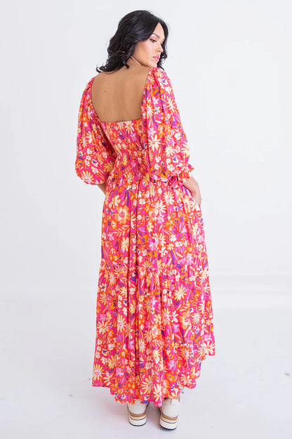 Smock Maxi Dress