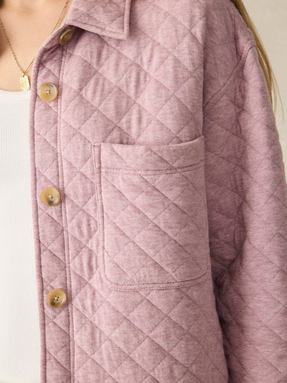 Epic Quilted Fleece Shirt Jacket