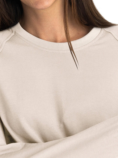 Women's Bamboo Lightweight Fleece Crew