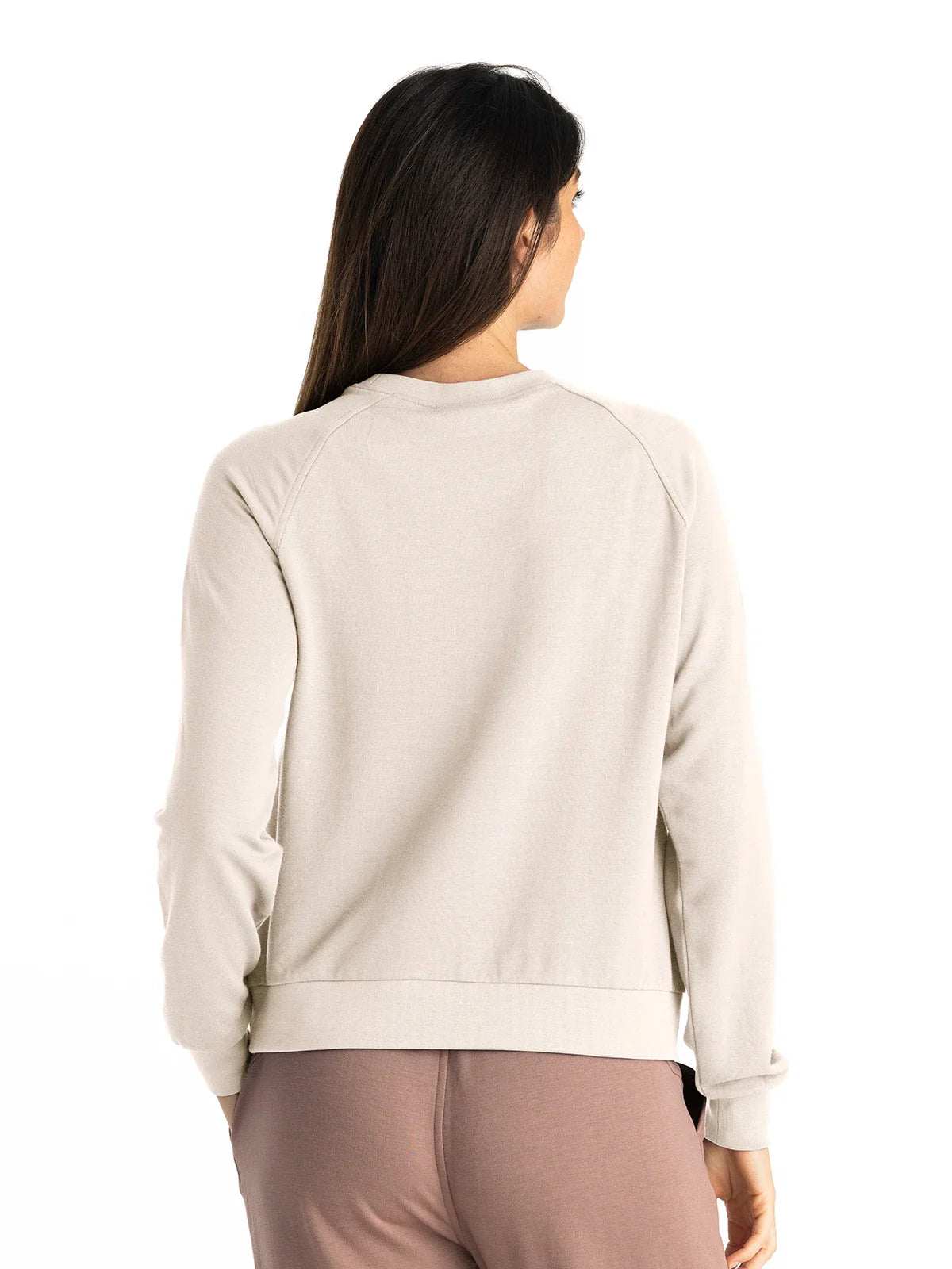 Women's Bamboo Lightweight Fleece Crew