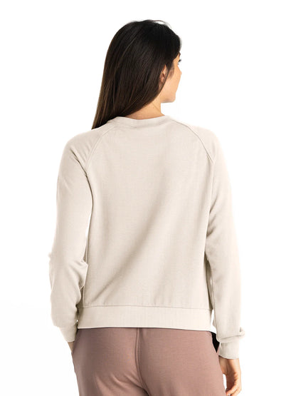 Women's Bamboo Lightweight Fleece Crew