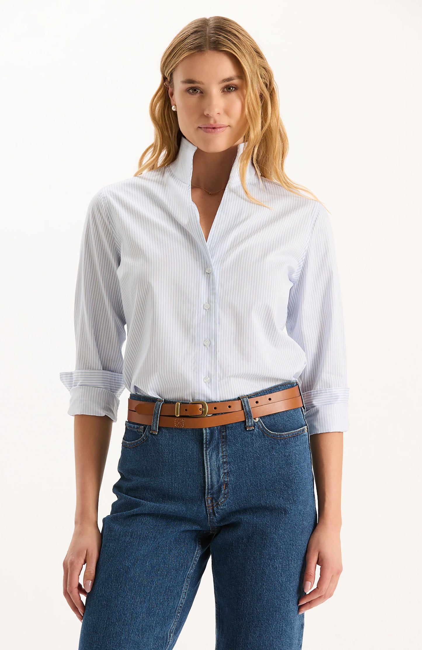 Natalie Striped Shirt