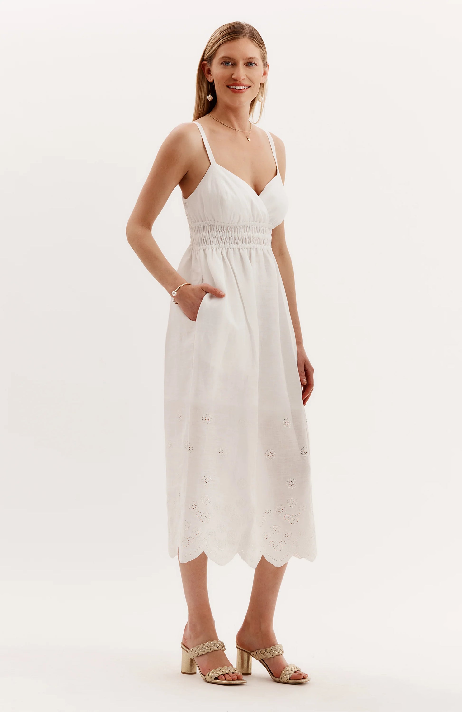 Maria Linen Dress – Island Proper