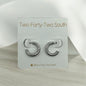 Mini Hoop Earring-Silver