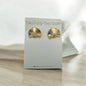 Cinched Cocktail Earring-gold/CZ