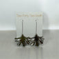 Ginko Dangle Earrings-Silver