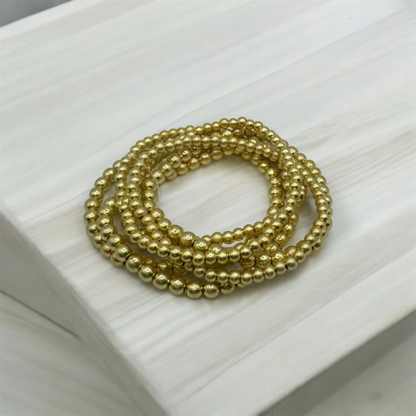 Vintage Gold 6-Row Bead