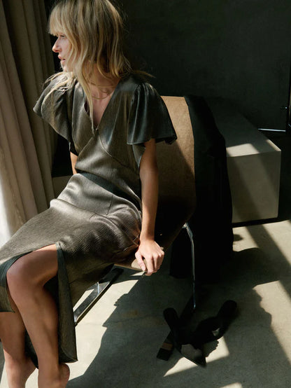 Pamela Spliced Dress