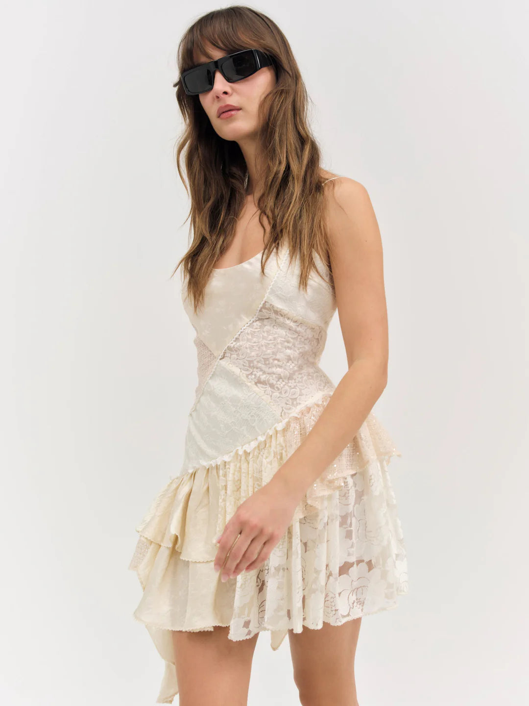 Paulina Patchwork Mini Dress