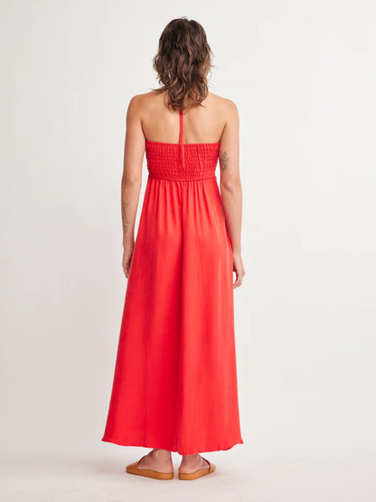 Katya U Ring Halter Dress