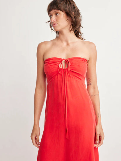 Katya U Ring Halter Dress