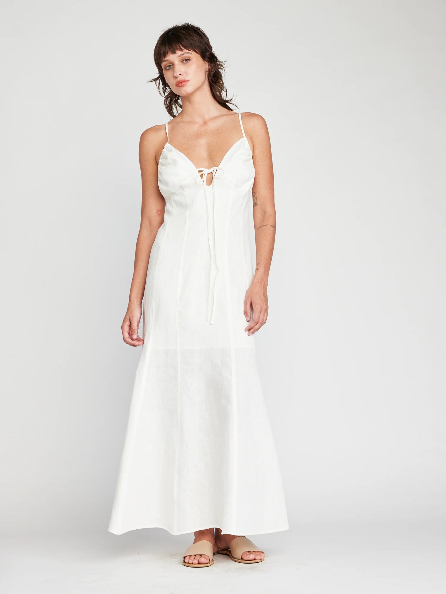 Nila Adjustable Strap Maxi Dress