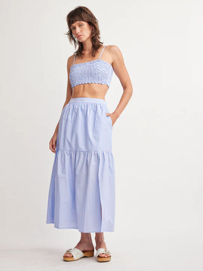 Rain Front Slit Skirt