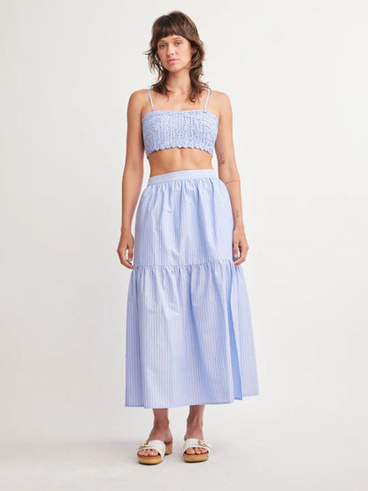 Rain Front Slit Skirt