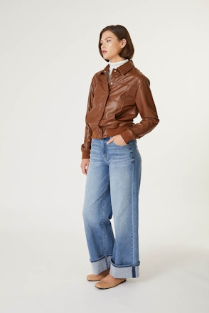 Tribecca Wide Cuff Jean