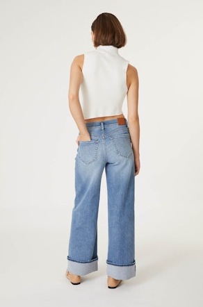 Tribecca Wide Cuff Jean